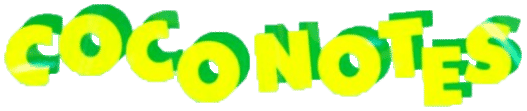CocoNotes logo for Commodore 64